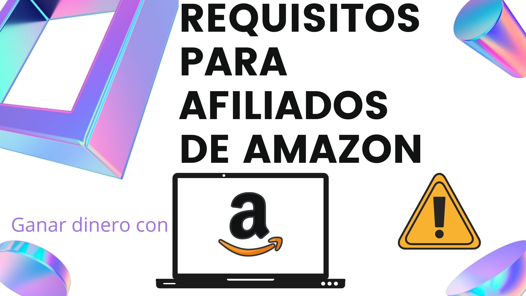 requisitos para afiliados de Amazon